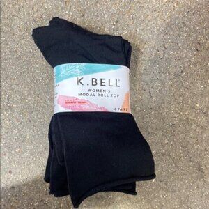 Brand new K.bell women’s modal roll up socks 6 pack